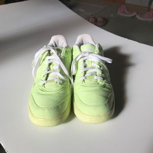 Bright Neon Green Nike AF1s